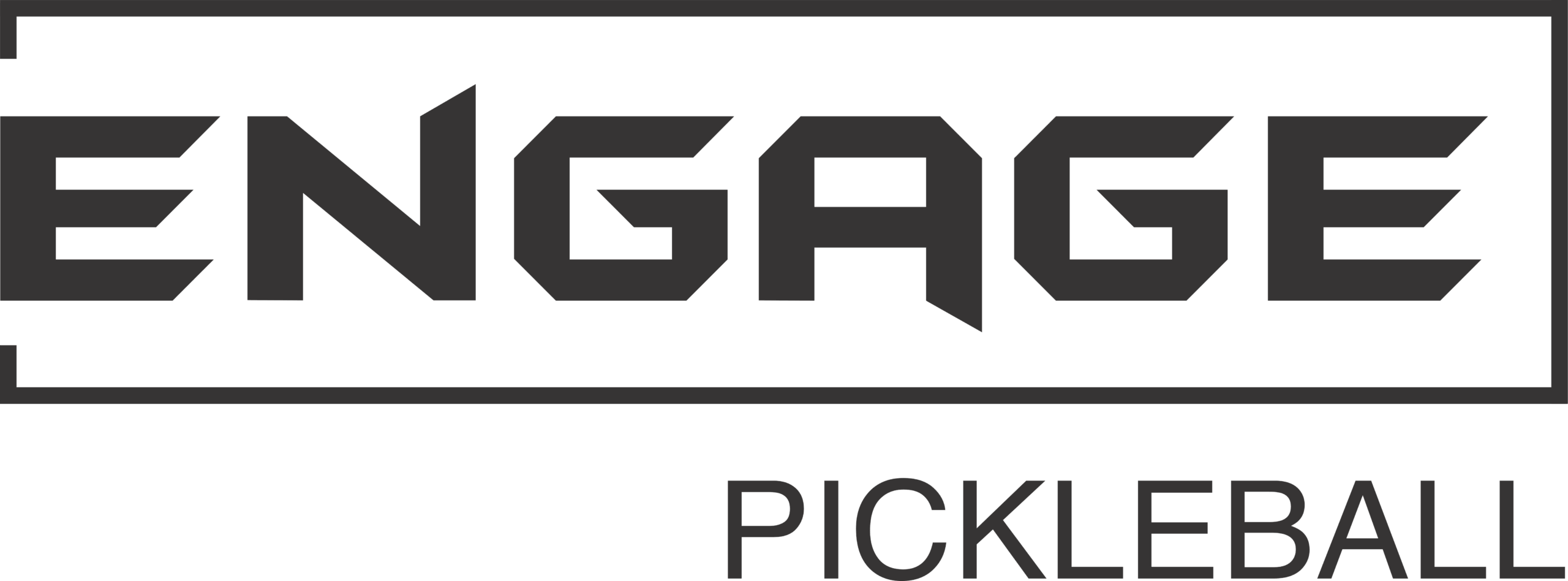 ENGAGE PICKLEBALL LOGO